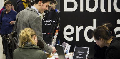 Bibliotekų erdvė Knygų mugės lankytojams žada nepamirštamų įspūdžių