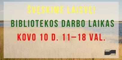 Darbo laikas švenčių dienomis