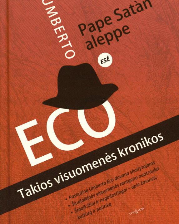 Pape Satàn aleppe: takios visuomenės kronikos