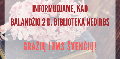 Darbo laikas švenčių dienomis