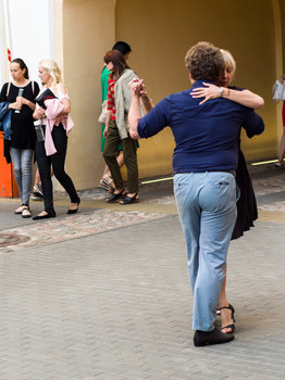 Bibliotekos tango Kultūros naktyje