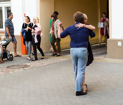 Bibliotekos tango Kultūros naktyje