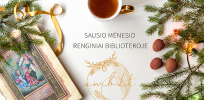 Sausio mėnesio renginiai bibliotekoje