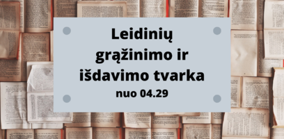 Leidinių išdavimas ir grąžinimas