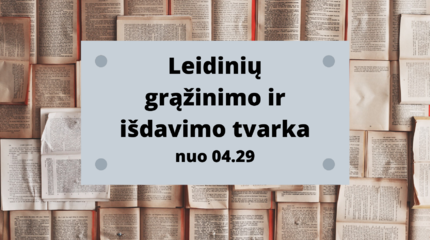 Leidinių išdavimas ir grąžinimas