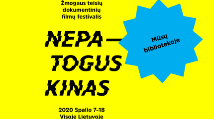 Festivalio „Nepatogus kinas“ filmai – bibliotekoje