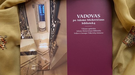 Nauja knyga „Pasivaikščiojimas po Adomo Mickevičiaus biblioteką“