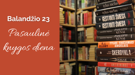 5 būdai švęsti Pasaulinę knygos dieną