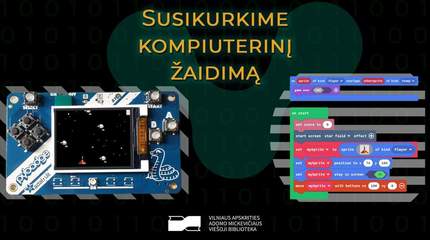 Balandžio 7 dieną – pažintis su kompiuteriniais žaidimais