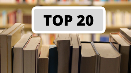 TOP 20 knygų bibliotekoje pasitinkant vasarą