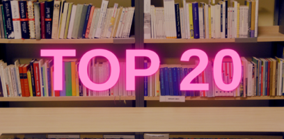 TOP 20 knygų bibliotekoje paskutinį vasaros mėnesį