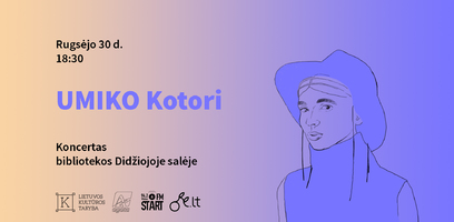 Bibliotekoje – nemokamas UMIKO Kotori koncertas