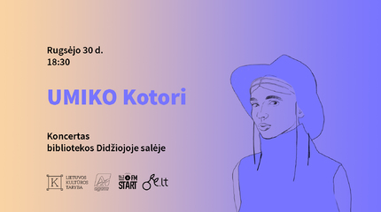 Bibliotekoje – nemokamas UMIKO Kotori koncertas