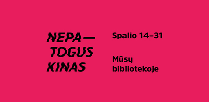 Festivalis „Nepatogus kinas“ atvyksta į Adomo Mickevičiaus biblioteką