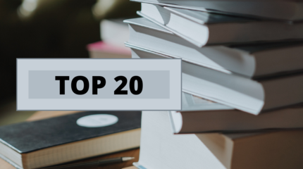 TOP 20 knygų bibliotekoje