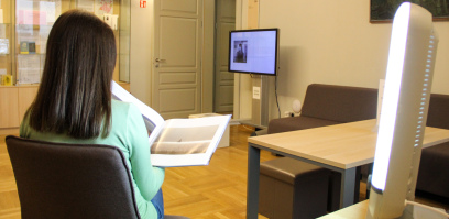 Į biblioteką – pasisemti geros nuotaikos