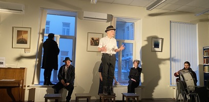 Įvyko pirmasis Vilniaus žydų teatro spektaklis