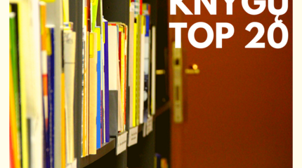 TOP 20 knygų bibliotekoje