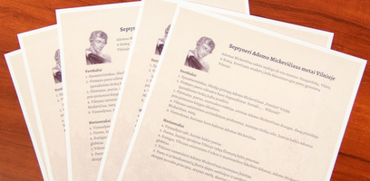 Kryžiažodžio „Septyneri Adomo Mickevičiaus metai Vilniuje“ atsakymai