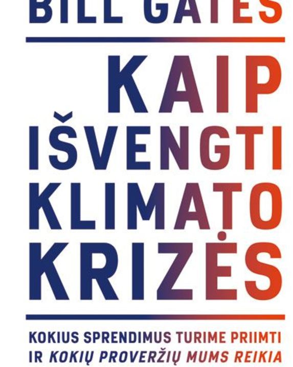 Kaip išvengti klimato krizės 