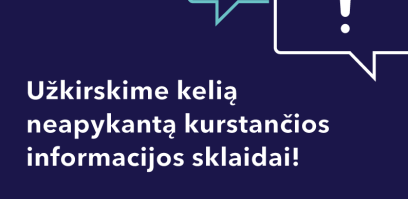 Kviečiame bibliotekos lankytojus būti aktyvius