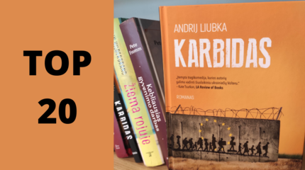 TOP 20 ieškomiausių knygų bibliotekoje