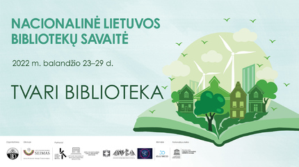 Kviečiame į Nacionalinės Lietuvos bibliotekų savaitės renginius