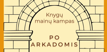 Vasaros sezoną pradeda knygų mainų kampas „Po arkadomis“