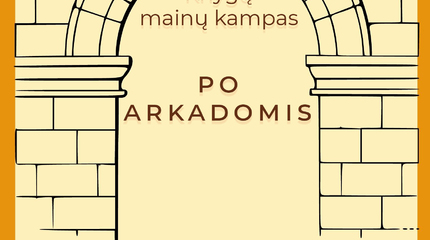 Vasaros sezoną pradeda knygų mainų kampas „Po arkadomis“