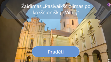 Viktorina „Pasivaikščiojimas po krikščionišką Vilnių“