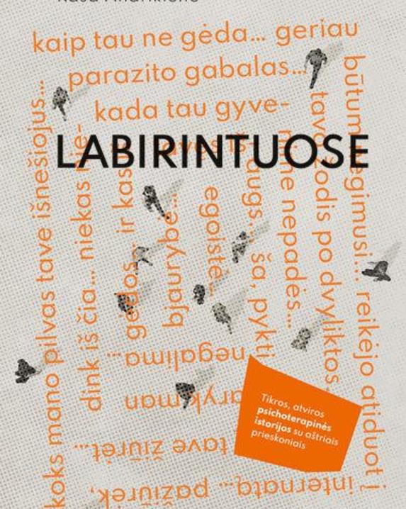 Labirintuose. Tikros, atviros psichoterapinės istorijos su aštriais prieskoniais