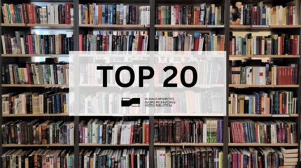 Populiariausių knygų bibliotekoje TOP 20