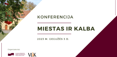 Konferencija „Miestas ir kalba“ 