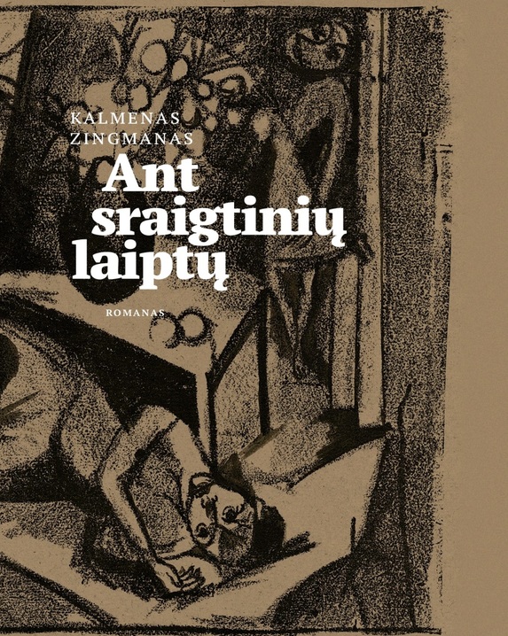 Ant sraigtinių laiptų