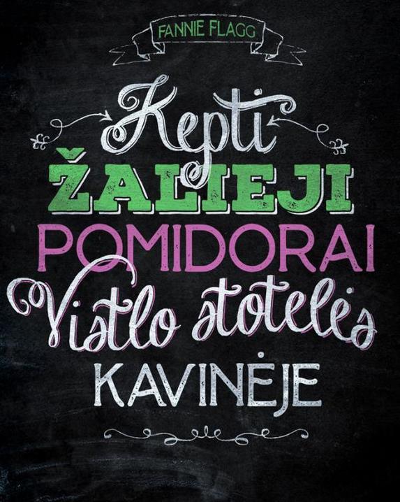 Kepti žalieji pomidorai Vistlo stotelės kavinėje