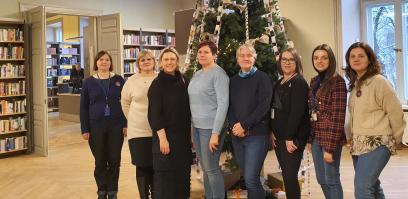 Bibliotekoje vieši projekto „Bibliotekos – tvarioms bendruomenėms“ atstovai