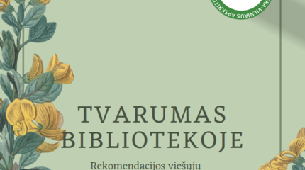 Parengta metodinė priemonė bibliotekininkams