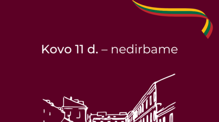 Kovo 11 dieną biblioteka nedirba