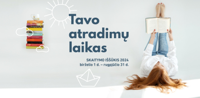 Prasideda skaitymo iššūkis „Vasara su knyga“ 