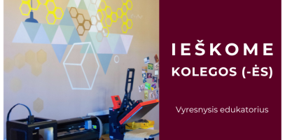 Ieškome kolegos (-ės)!