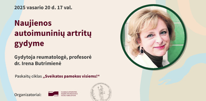 Tęsiasi paskaitų apie sveikatą ciklas