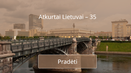  Viktorina „Atkurtai Lietuvai – 35“
