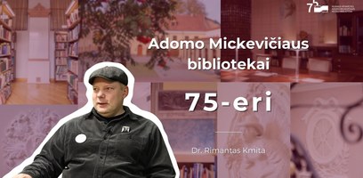 Rimantas Kmita apie biblioteką: „Skaitantis žmogus turi kitų malonumų“