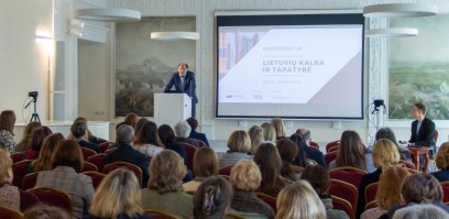 Konferencijoje nagrinėtas kalbos ir tapatybės ryšys