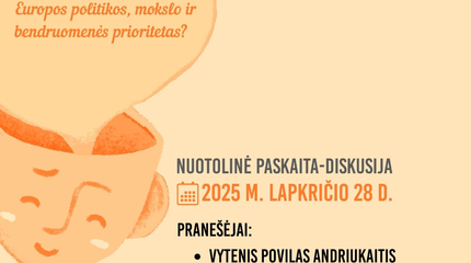 Kviečia nuotolinė paskaita apie smegenų sveikatą