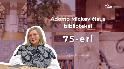 Nijolė Jasinskienė: „Šiame susvetimėjusiame pasaulyje biblioteka labai reikalinga“