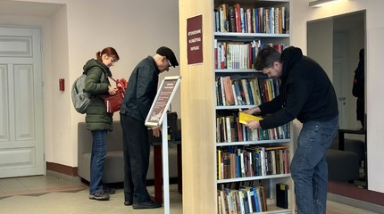Nurašytos bibliotekos knygos laukia naujų šeimininkų