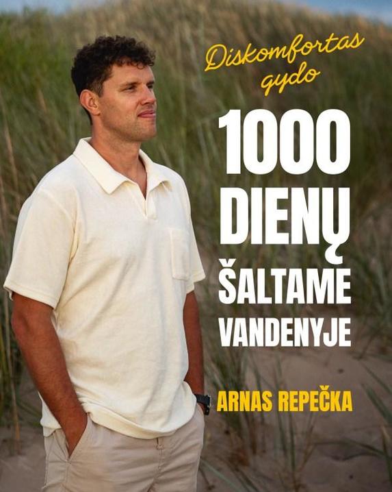 Diskomfortas gydo. 1000 dienų šaltame vandenyje