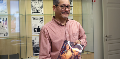 Komiksų skaitykloje – išskirtinė istorinio komikso iliustracijų paroda