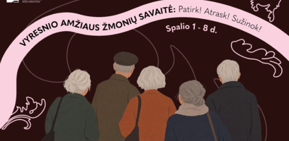 Prasideda registracija į „Vyresnio amžiaus žmonių savaitės“ renginius